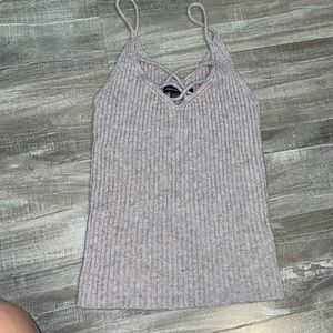 extra small ribbed top